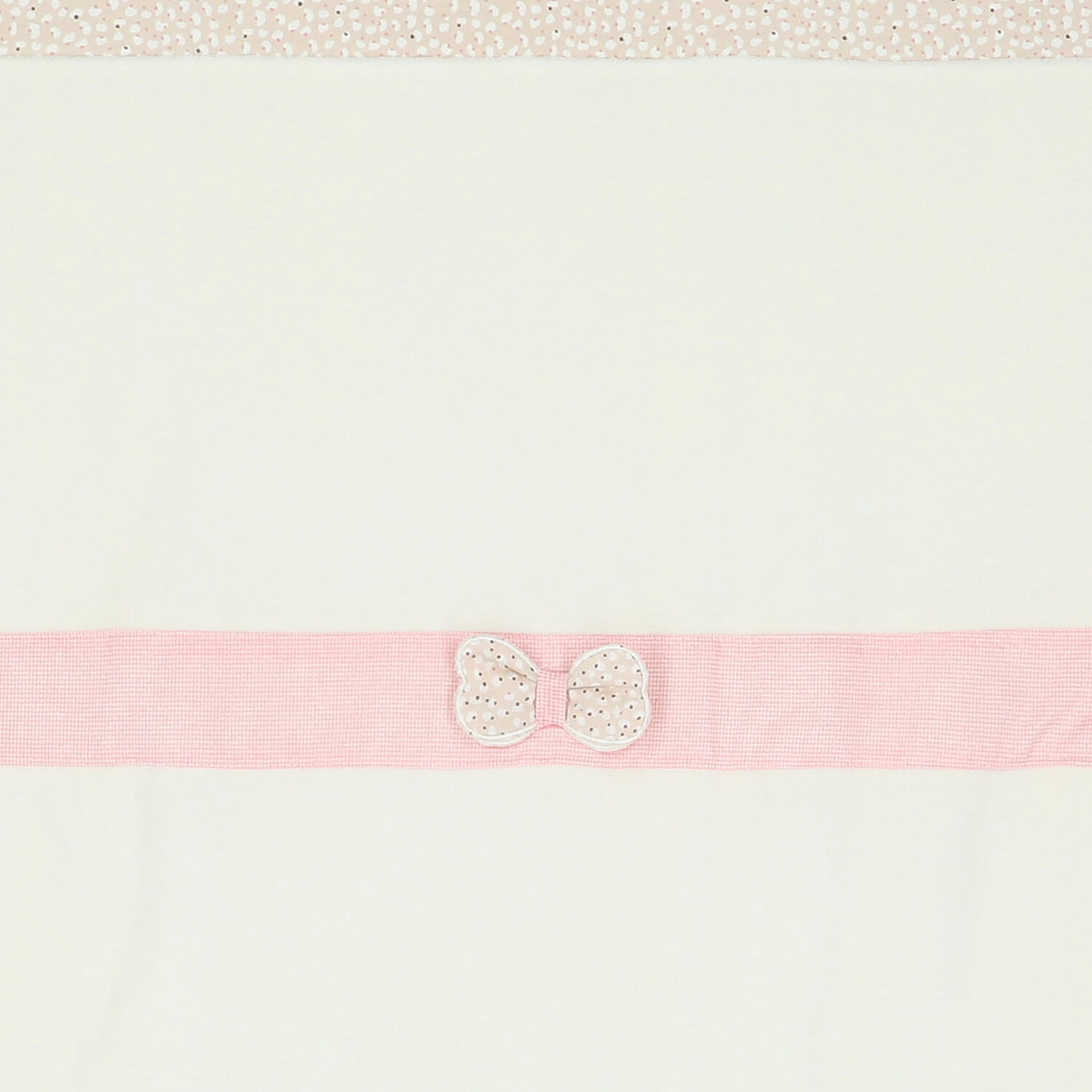 Baby Girls Ivory & Pink Blanket, 1, hi-res